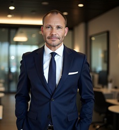 Portræt af Lars Aamann